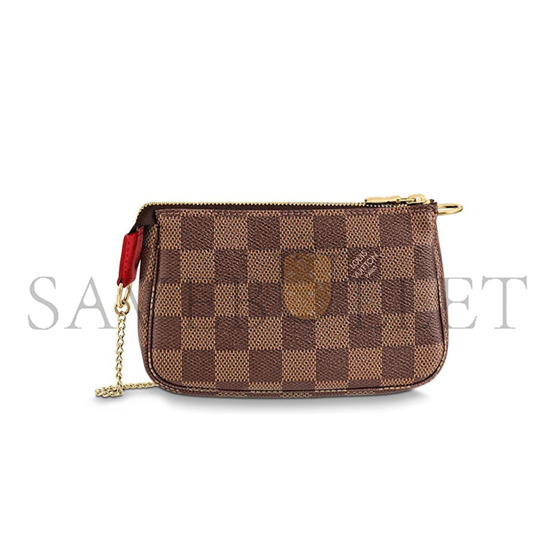 LOUIS VUITTON MASTER DOUBLE ZIP POCHETTE M60259 (20*12.5*3cm)